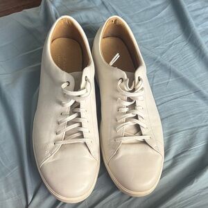 Cole Haan Men's Cream Leather Sneakers